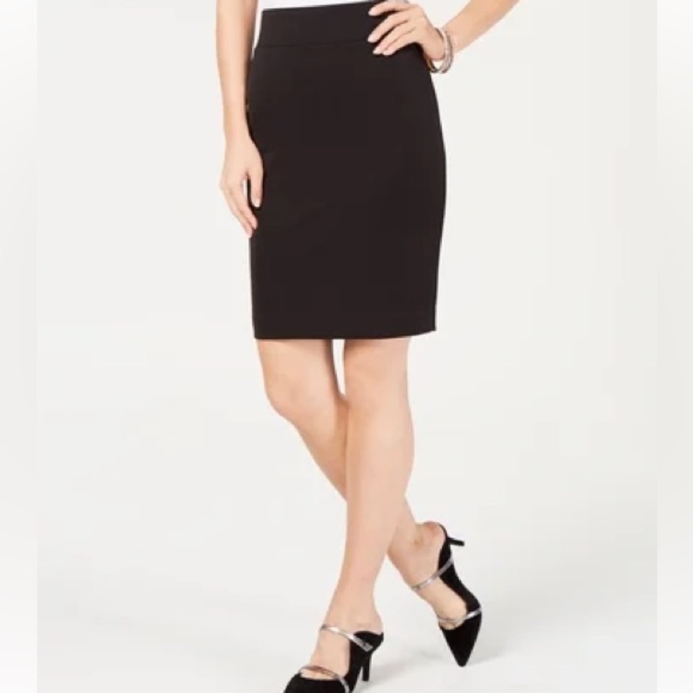Alfani Classic Black Pencil Skirt